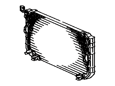 Lexus 88460-33030 CONDENSER Assembly