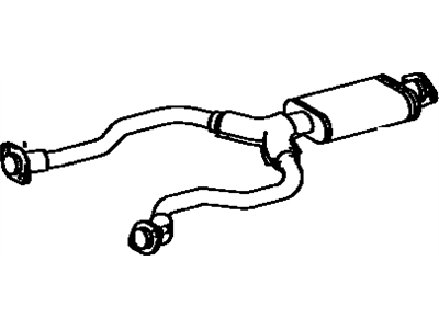 Lexus 17410-50021 Front Exhaust Pipe Assembly