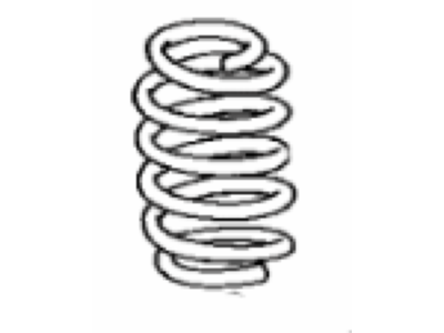 Lexus 48231-24310 Spring, Coil, Rear