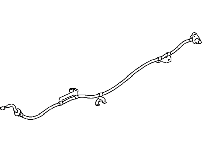 Lexus 89546-60030 Sensor, Speed, Rear LH
