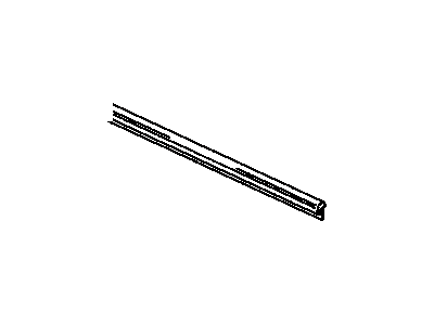 Lexus 85214-0E040 Wiper Rubber, Left