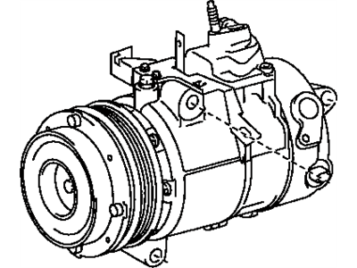 Lexus 88310-24200 Compressor Assembly, W/P