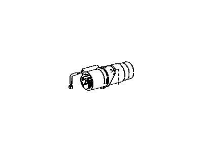 Lexus 69053-50080 Cylinder & Key Set, Luggage Opener Cancel