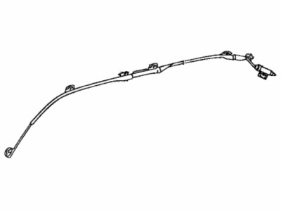 Lexus 62180-50011 Air Bag Assy, Curtain Shield, LH