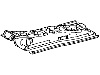 Lexus 58113-24900 Panel, Front Floor, Center