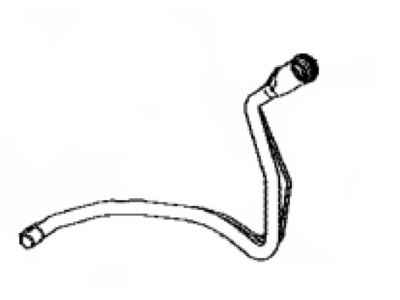 Lexus 77201-0E110 Pipe Sub-Assembly, Fuel