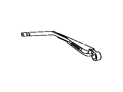 Lexus 85241-60011 Rear Wiper Arm Assembly