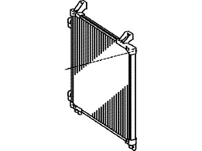 Lexus 88460-60271 CONDENSER Assembly