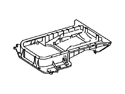 Lexus 12111-46100 Pan Sub-Assy, Oil