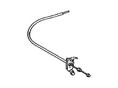 Lexus 78180-3A670 Cable Assy, Accelerator Control