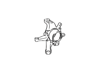 Lexus 42305-30070 Carrier Sub-Assy, Rear Axle, LH