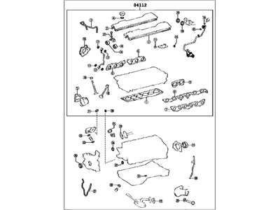 Lexus 04111-50170 Gasket Kit, Engine Overhaul