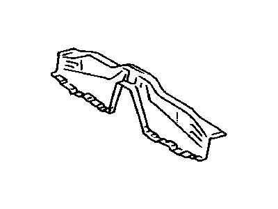 Lexus 57605-30906 Member Sub-Assy, Rear Floor Cross, NO.1