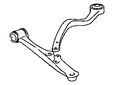 Lexus 48670-30280 Front Suspension Lower Control Arm Sub-Assembly, No.2 Left