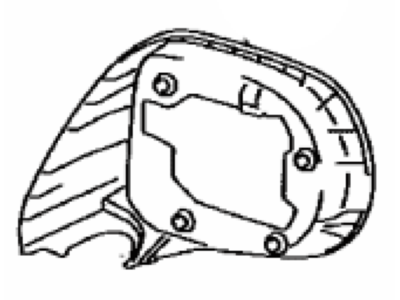 Lexus 8791B-48421-A0 Cover, Outer Mirror