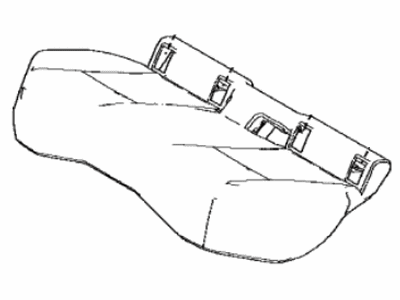 Lexus 71075-76360-C7 Rear Seat Cover Sub-Assembly