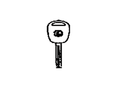 Lexus 89786-60150 Transponder Key Sub Transmitter