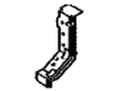 Lexus 53222-48011 Brace, Radiator Support Apron, LH