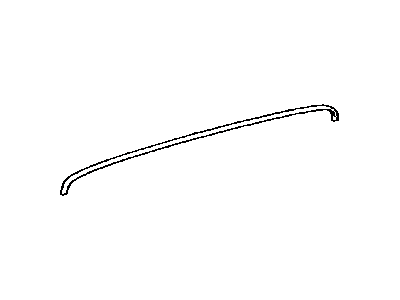 Lexus 76825-48050 Protector, Back Door Outside Garnish