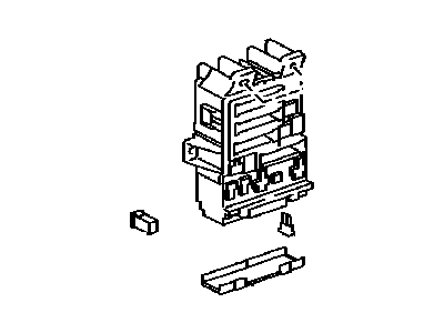 Lexus 82730-48560 Block Assy, Instrument Panel Junction