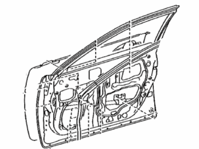 Lexus 67001-06271 Panel Sub-Assembly, Door