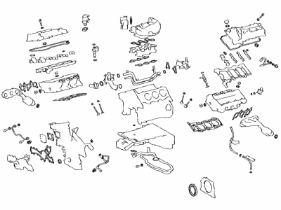 Lexus 04111-31772 Gasket Kit, Engine Overhaul