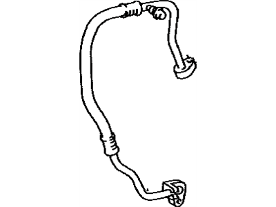 Lexus 88704-0E020 Hose, Cooler Refrigerant Suction, NO.1