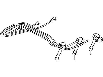 Toyota 90919-15310 Cord, Spark Plug RESISTIVE