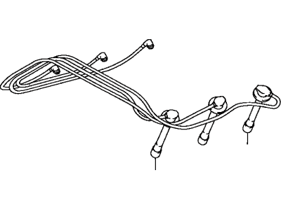 Lexus 90919-15173 Cord, Spark Plug Resistive, NO.1