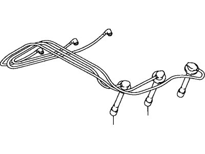 Lexus 90919-15176 Cord, Spark Plug Resistive, NO.2