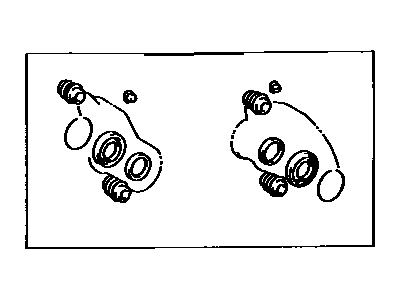 Lexus 04479-30170 Cylinder Kit, Disc Brake, Rear