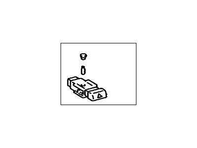 Lexus 84332-30250 Switch Assy, Hazard Warning Signal