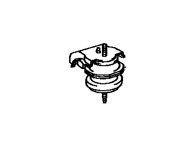 Lexus 12360-46040 Insulator Assy, Engine Mounting, Front