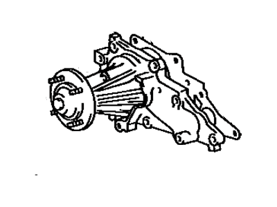 Lexus 16110-49116 Water Pump Assembly W/O Coupling
