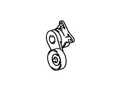 Toyota 16620-0W021 TENSIONER Assembly, V-RIBBED Belt