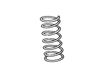 Lexus 48231-30740 Spring, Coil, Rear