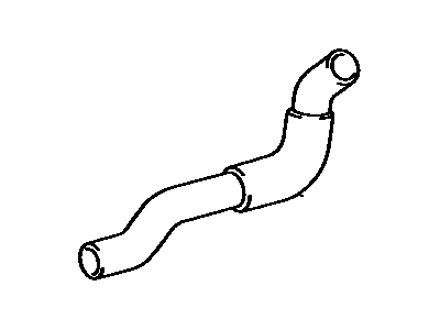 Lexus 16572-46081 Hose, Radiator, Outlet