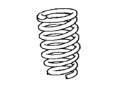 OEM 1997 Lexus LS400 Coil Springs - 4823150111