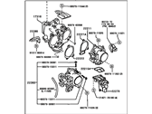 OEM Lexus Body Assembly, Throttle - 22210-20130