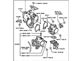 OEM 2000 Lexus RX300 Body Assembly, Throttle - 22210-20130