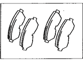 OEM 1990 Toyota Camry Brake Pad - 04465-YZZA3