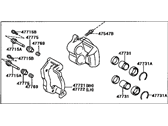 OEM Toyota Supra Caliper - 47750-24082