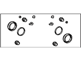 OEM 2013 Toyota Sienna Caliper Overhaul Kit - 04479-0E020