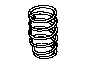 OEM 1997 Lexus LX450 Spring, Coil, Rear - 48231-6A100