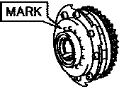 OEM 2009 Lexus LS600h Gear Assy, Camshaft Timing - 13050-38031