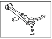 OEM 1997 Lexus GS300 Front Suspension Lower Control Arm Sub-Assembly, No.1 Left - 48069-30260