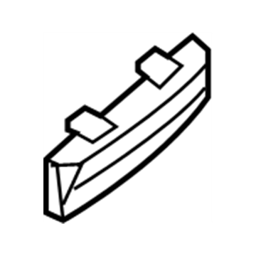 Infiniti 85092-1NF0A Energy ABSORBER-Rear Bumper, RH