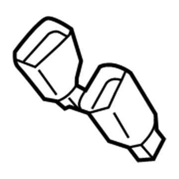 Infiniti 89843-3JV0B Belt Assy-Buckle, 3rd Seat LH