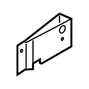 Infiniti 85210-3JA0A Stay Assembly-Rear Bumper, RH