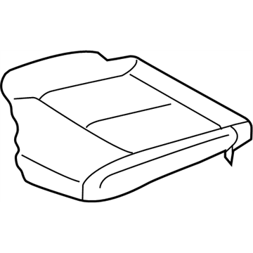 Infiniti 87310-4GM2A Trim & Pad Assy-Cushion, Front Seat